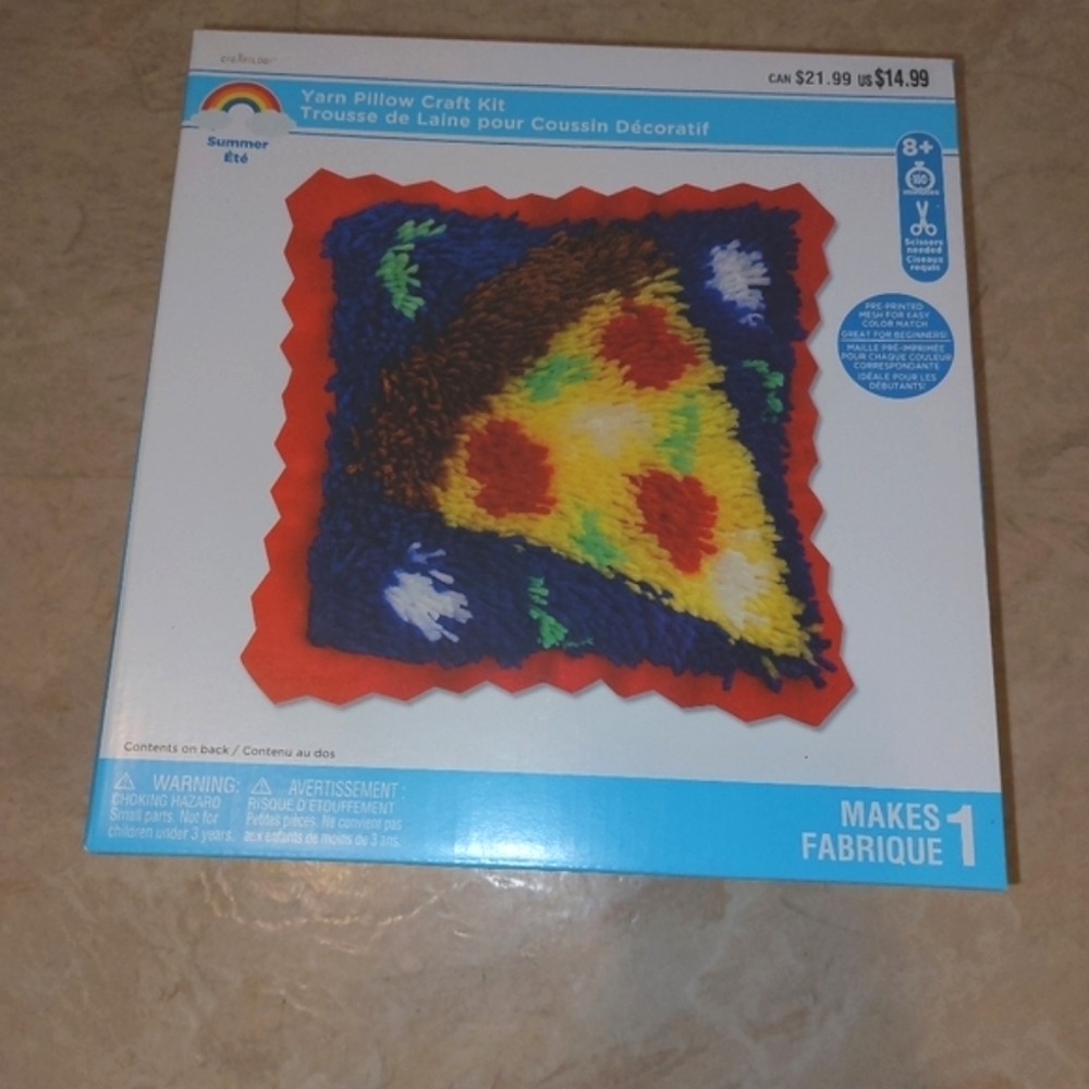 Pillow craft kit nwt